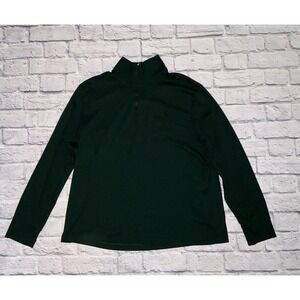 Polo Ralph Lauren Mens XXL‎ 1/4 Zip Sweatshirt Green Golf Pullover -